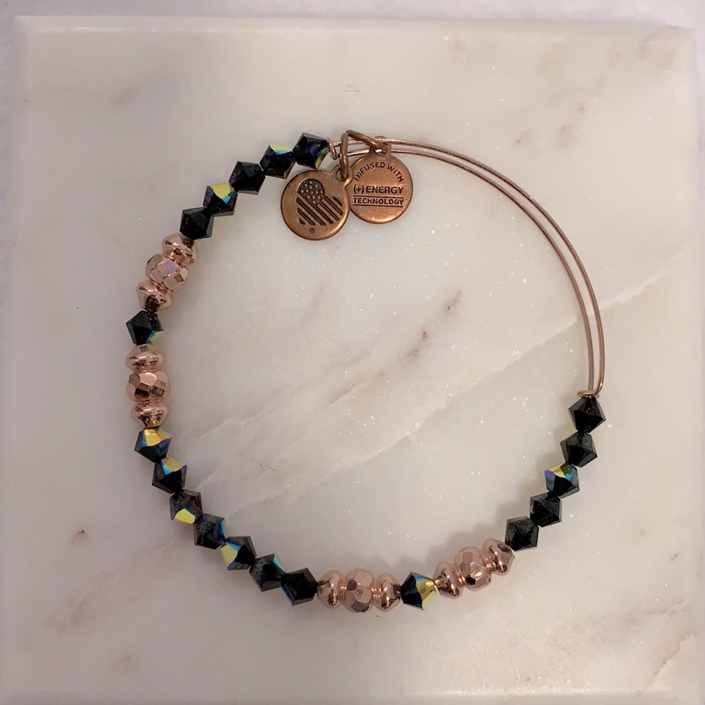 Alex and Ani Iridescent Beaded Bracelet